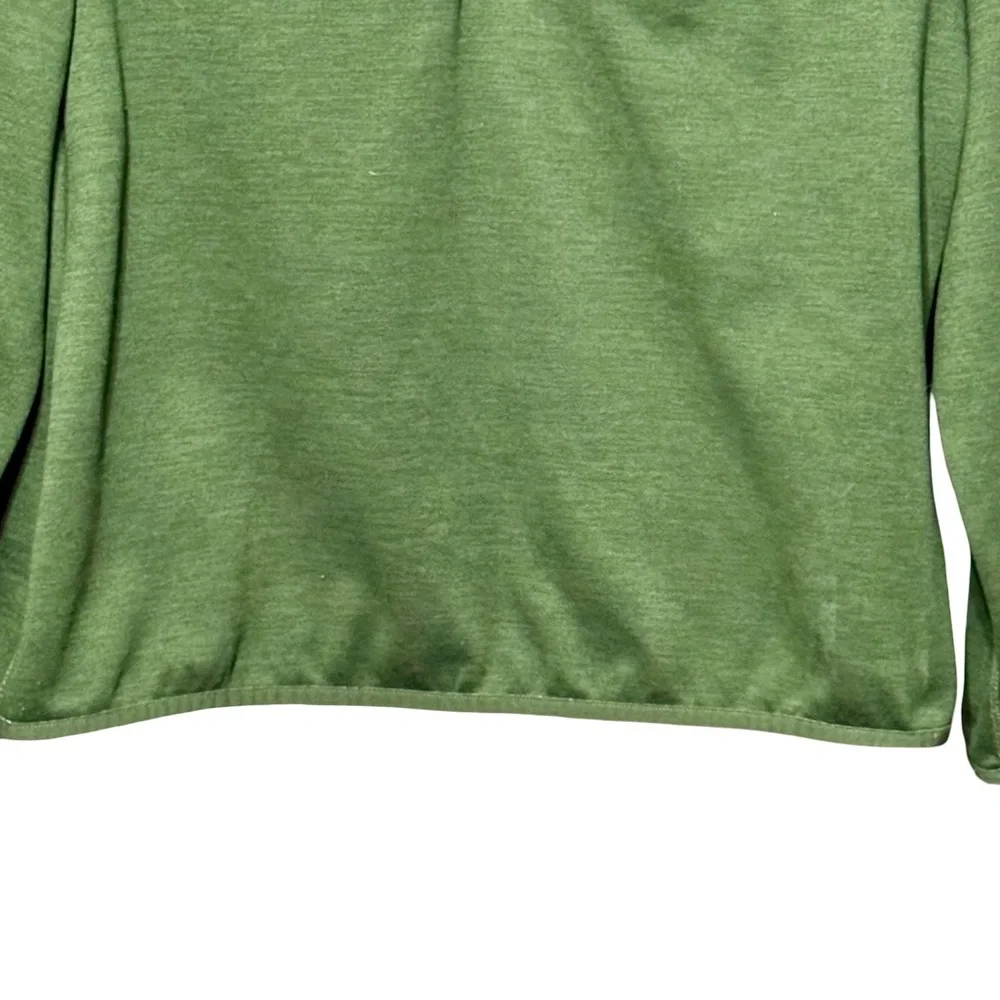 The North Face Canyonlands Half Zip Mens Green Long Sleeve Athleisure Sweatshirt